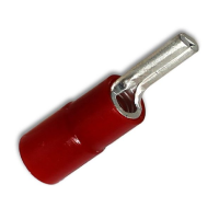 Đầu Cosse Pin Đặc Bọc Cách Điện 10 mm2 KST Màu Đỏ PTNYB10-12