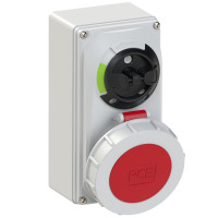 Ổ cắm kèm công tắc PCE loại nhỏ 32A-400V-5P-6H-IP67