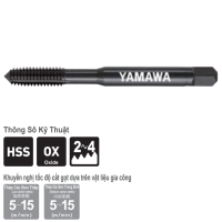 Mũi Taro Nén G7 M10x1.5 YAMAWA NRZM7010OB