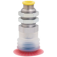 Bộ Nấm Hút Chân Không Và Giá Đỡ Ngành Bao Bì, Silicone, O.D 20 mm, Pisco VPA20PBS23-4J-MF