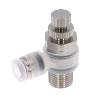Van Tiết Lưu Khí Nén Bằng Nhựa PP Pisco PJSC6-02B-F-S-C