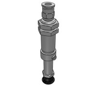 Bộ Nấm Hút Chân Không Và Giá Đỡ, Cao Su Nitrile (NBR), O.D 15 mm, Pisco VPC15-20RN-6J