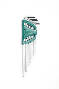 Bộ Lục Giác Đầu Bằng Chữ L Dài Sata 7 Chi Tiết 09111