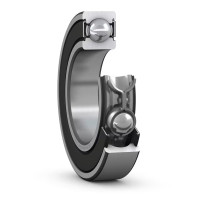 Vòng Bi Cầu Rãnh Sâu SKF 6202-2RSH/AEM3 (15x35x11) Phốt Cao Su NBR Tiếp Xúc (Hai Bên)