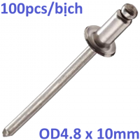 Rivet Inox 304 OD4.8x10mm (100pcs)
