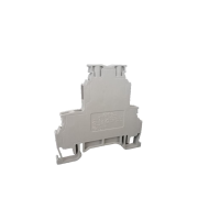 Cầu Đấu Điện 2 Tầng Loại Vặn Ốc Cho Thanh Ray MRK 2.5 mm2 Onka V2 Màu Kem 1010333