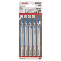 Bộ 5 lưỡi cưa lọng cho sắt T 321 AF Bosch 2608636705