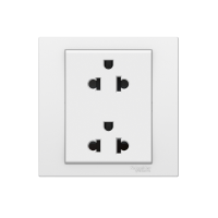 Ổ Cắm Đôi 3 Chấu 16A Kb426Ues2_We_G19 Schneider