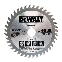 Lưỡi Cưa Gỗ 105 X 16 X 40T Dewalt DWA03410-B1