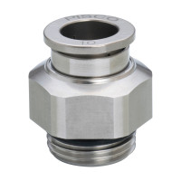 Van Bi Khí Nén Inox 316, Loại 10 Pisco SSPC12-04M