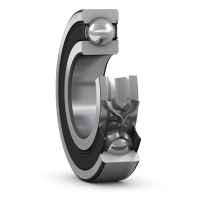 Vòng Bi Cầu Rãnh Sâu SKF 6006-2RS1/C3GJN (30x55x13) Phốt Cao Su NBR Tiếp Xúc (Hai Bên)