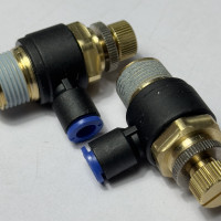 Van Tiết Lưu Khí Nén Phi 6 mm Ren Ngoài 3/8&quot; CDC MSC 0603