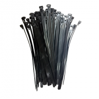 Dây Rút Nhựa Tháo Được Màu Đen KST 200 x 7.6 mm KR-200H-B (100 Sợi/Bịch)