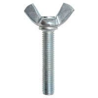 Bulong Cánh Chuồn Thép Mạ Kẽm Trắng Cr3+ M4x15