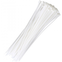 Dây Rút Nhựa Màu Trắng KST 140 x 2.5 mm K-140M (100 Sợi/Bịch)