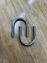 Cùm U Inox 304 DN20 M6 x 27mm