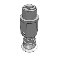 Bộ Nấm Hút Chân Không Và Giá Đỡ, Silicone, O.D 20 mm, Pisco VPF20RS