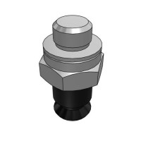 Bộ Nấm Hút Chân Không Và Giá Đỡ, Cao Su Nitrile (NBR), O.D 6 mm, Pisco VPE6RN-M5