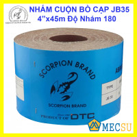Nhám Cuộn Bò Cạp SCORPION Mềm JB35 4&quot;x45m Độ Nhám 180
