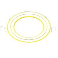 Đèn Led Downlight Siêu Mỏng Viền Vàng Nanoco Ip20 Ndl094G90