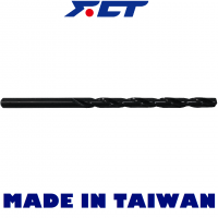Mũi Khoan Thép Dài LSD FCT HSS Mạ Đen D10.2x200