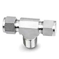 FD-LOK Male Branch Tee OD 1 1/4 - 1 5/8-12SAE Tube Fitting -TTP-S20-ST26