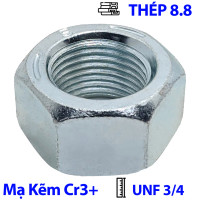 Tán Thép Mạ Kẽm Trắng Cr3+ GR 5 UNF 3/4-16