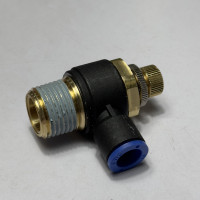 Van Tiết Lưu Khí Nén Phi 10 mm Ren Ngoài 1/2&quot; CDC MSC 1004