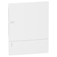 Tủ Điện Nhựa Âm Tường Mip22312 Schneider 36 Đường Cửa Trơn Trắng