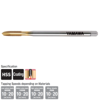Mũi Taro Thẳng P3 M8x1.25 YAMAWA VPOR8.0NL10