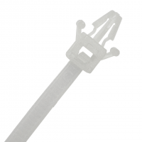Dây Rút Nhựa Dạng Đẩy Push Mount Màu Trắng KST 134 x 4.8 mm KPM-130SD (100 Sợi/Bịch)