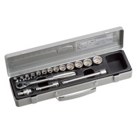 Bộ Đầu Khẩu Và Cần Siết Lực 19 Chi Tiết - 1/4inch TONE 1800M