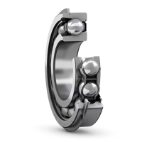 Vòng Bi Cầu Rãnh Sâu SKF 208-ZNR (40x80x18) Nắp Chắn Thép (Một Bên)
