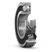 Vòng Bi Cầu Rãnh Sâu SKF 6006-2RS1/C3HT (30x55x13) Phốt Cao Su NBR Tiếp Xúc (Hai Bên)