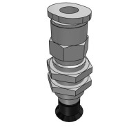 Bộ Nấm Hút Chân Không Và Giá Đỡ, Cao Su Nitrile (NBR), O.D 8 mm, Pisco VPA8RN-4J