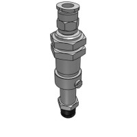 Bộ Nấm Hút Chân Không Và Giá Đỡ, Cao Su Nitrile (NBR), O.D 10 mm, Pisco VPC10-15RN-6J
