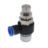 Van Tiết Lưu Khí Nén Inox 303 Pisco SJSC6-02A