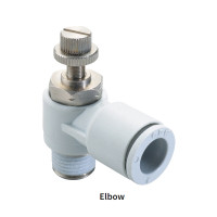 Van Tiết Lưu Khí Nén Phi 12 mm Ren Ngoài 1/2&quot; CDC MSC 1204