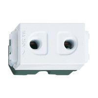 Ổ Cắm Đơn Panasonic WEG1090SW Dòng Wide Phích Cắm Tròn
