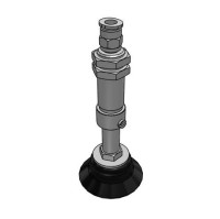 Bộ Nấm Hút Chân Không Và Giá Đỡ, Cao Su Nitrile Chịu Dầu,  O.D 40 mm, Pisco VPC40-20KNH-6J