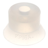 Đầu Nấm Hút Chân Không, Cao Su Silicone, O.D 15 mm, Pisco VP15AS