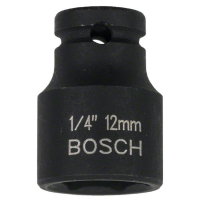 Đầu tuýp 1/4inch, đầu 12, L=25mm Bosch 1608551008