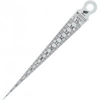 Thước đo khe hở hình nón Niigata Seiki TPG-700AKD (1-15mm) vạch Kaidan