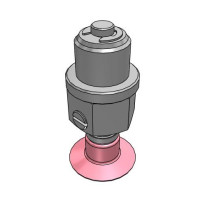 Bộ Nấm Hút Chân Không Và Giá Đỡ, Fluoro Silicone,  O.D 15 mm, Pisco VPF15PFS