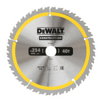 Lưỡi Cưa Gỗ 254 X 30mm 40T 5500Rpm Chống Mẻ Phôi Dewalt DT90249-QZ