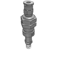 Bộ Nấm Hút Chân Không Và Giá Đỡ, Silicone, O.D 6 mm, Pisco VPC6-10RS-4J