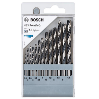 Bộ mũi khoan sắt đa năng 13 chi tiết 1.5-6.5mm Bosch 2608577349