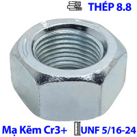 Tán Thép Mạ Kẽm Trắng Cr3+ GR 5 UNF 5/16-24