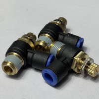 Van Tiết Lưu Khí Nén Phi 8 mm Ren Ngoài 1/4&quot; CDC MSC 0802