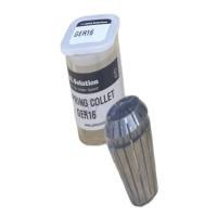 Đầu Kẹp Mũi CNC Collet GER16 Jeil 10x27.5mm